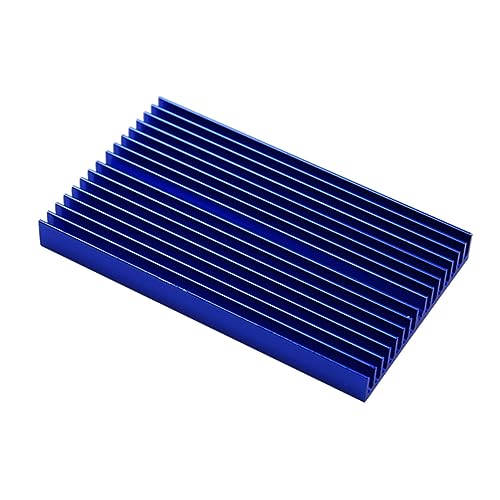 Uonlytech Radiador Pcb Disipador De Calor Para Chip Ic Radiador De Aluminio Bloque De Enfriamiento Para Chip Ic