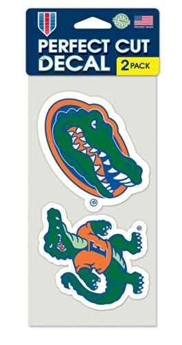 Florida Gators Set of 2 Die Cut Decals