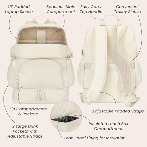 Image of Bentgo 2-in-1 Adult Backpack & Insulated Lunch Bag