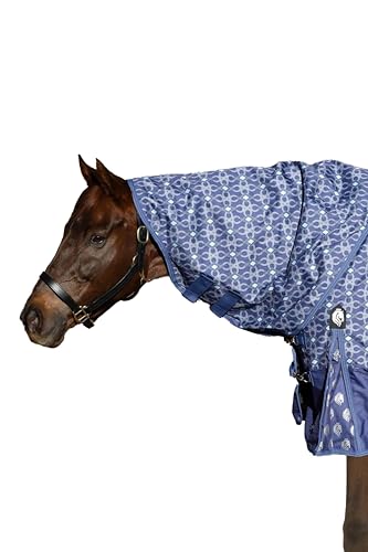 Image of Equinavia Arktis Turnout Neck Cover No Fill | 1200 Denier - Skipper Blue - S