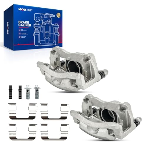 Image of KAX Disc Brake Caliper Assembly Fit for Nissan Rogue 2008-2013, Nissan Rogue Select 2014-2015, Suzuki Kizashi 2010-2013, Front Left and Right Side