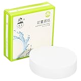 PATIKIL 100Pcs 7cm Quantitative Filter Paper Circles, Slow Speed Round Laboratory Filter Paper Chemical Industrial Oil Testing Funnel Filter Paper