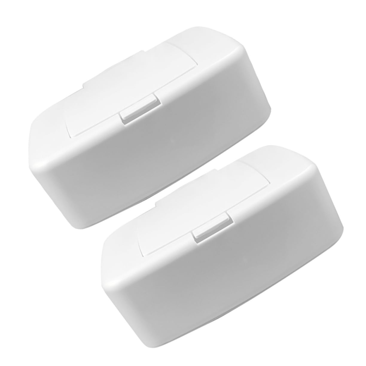 Ciieeo 6 Pcs Boîte De Rangement Décorer Étui À Mouchoirs avec Couvercle Étui À Lingettes Portable Étui À Lingettes pour Bébé Distributeur De Lingettes Portable Étui À Mouchoirs