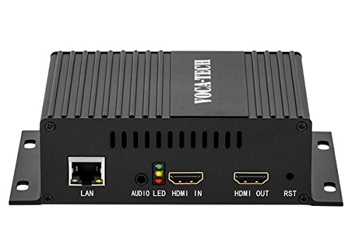 Voca Tech HDMI Encoder H.264 Live Streaming IPTV Video Encoder 1080P60 Supports UDP,RTP,RTSP,RTMP,HTTP,ONVIF,HLS,Facebook,YouTube,Xstream,Milestone,Wowza