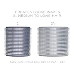 Fromm ProVolume Self-Grip Ceramic Ionic Thermal Hair Rollers, Set of 12 – Six 2" & Six 2.5" Professional Grade Rollers for Medium to Long Hair for Volume, Soft Waves, & Curtain Bangs, Hot Hair Rollers - Image 5