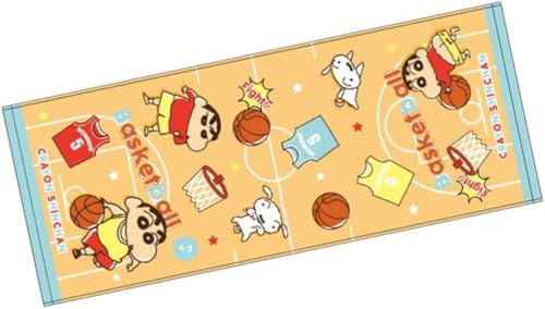 ティーズファクトリー T'S FACTORY タオル クレヨンしんちゃん 部活フェイスタオル バスケ部