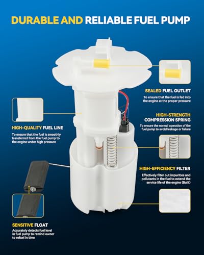 Image of PHILTOP Electric Fuel Pump Assembly FG1242 Fit for INFINITI FX35