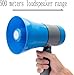GEJINTAO 20W Handheld Megaphone with Volume Control, 240-Second Recording, Portable Loudspeaker for Outdoor Events