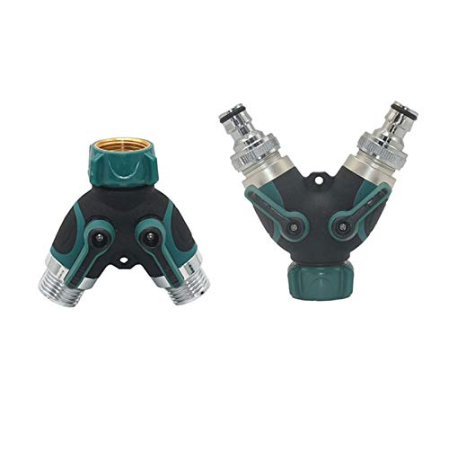 Adaptador de tubería de válvula de riego de grúa en metal resistente de 3/4 3