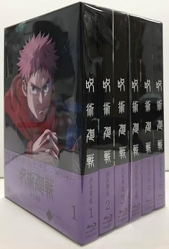 「呪術廻戦 第2期 渋谷事変」 初回生産限定版 全6巻セット Blu-rayのサムネイル