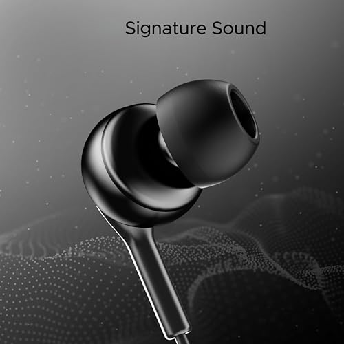 Image of Original for Boat in-Ear Wired Type-C Earphones 100 C with Multifunction Control Buttons and Clear Microphone, Ideal for Work and Travel, Black (KN-HG43)