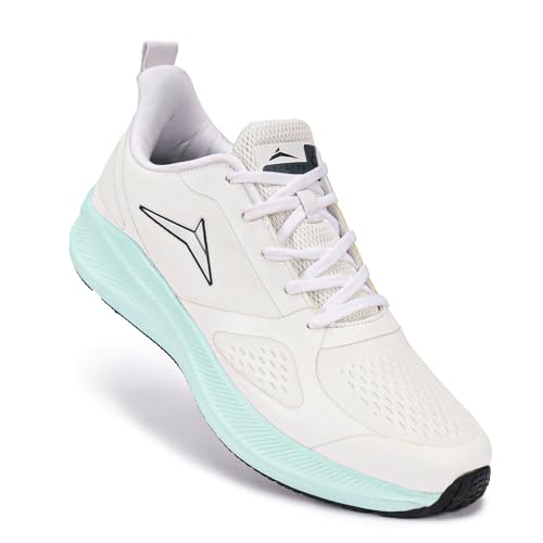 Image of JQR GLOBAL PRO Men's Sports Running Shoes Mesh Upper Lace up Design Soft Cushioned Memory Foam Insole Extra Grip Anti Skid Comfortable Lightweight Durable for Gym, Workout, Walking & Everyday (6)