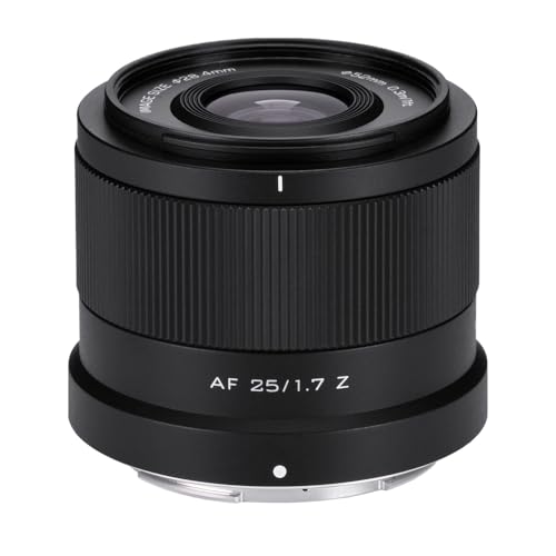 Image of VILTROX 25mm f /1.7 F1.7 APS-C Auto Focus Lens for Z-Mount Cameras,Large Aperture Camera Lens for Nikon Zfc Z30 Z50 Z8 Z8II Z7 Z7II Z6 Z6II Z5 Z9