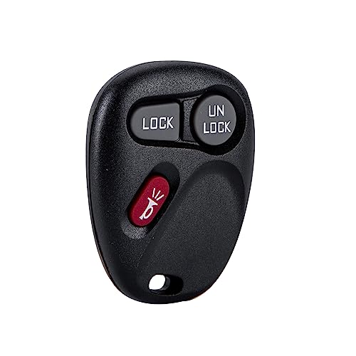BestKeys Keyless Entry Car Key Fob Vehicles That Use KOBLEAR1XT 15042968 Fit for 2001 - 2002 Tahoe Sierra Suburban Silverado Yukon