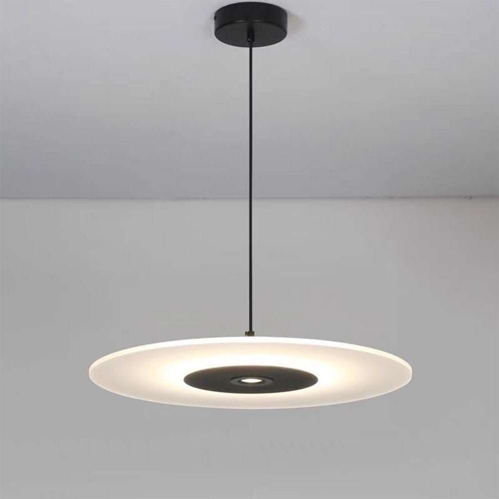 KXEcoLife Ceiling Pendant Light Fixture Modern LED Hardware Hanging Lamp Chandelier Dimmable Adjustable Lighting for Kitchen Living Room