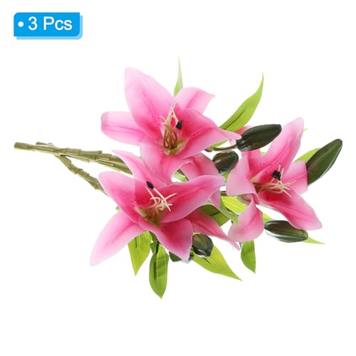 PATIKIL Lily Fake Flowers - Image 3