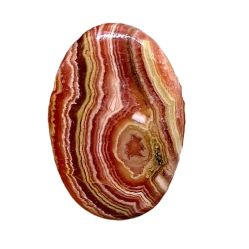Rhodochrosite de taille régulière 32x22mm pour réussir vos sertissages DIY