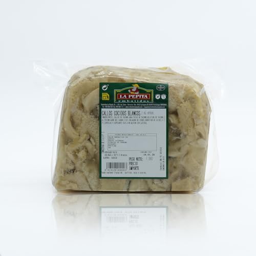 EMBUTIDOS LA PEPITA – Callos Cocidos de Vacuno con Gelatina Natural | Formato 2 Kg | Producto envasado al vacío | 60 días de vida útil