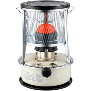 Kerosinekachel, 6 l, draagbaar, efficiënt petroleumfornuis, camping, terrastent, kerosinekachel, voor binnen en buiten, mobiele verwarming, kerosinekachel, voor ruimteverwarming in de winter