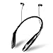 Etpark Bluetooth Headphone, Wireless Neckband Headset Stereo Noise Canceling Neck Hanging Earbuds Music Earphones with Mic Hands Free Call Sports/Running/Driving Magnetic Neckband Unique Cool Design