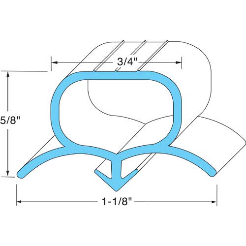 Mavrik Exact Fit for Prince Castle 10310-12 Door Gasket 24 5/8 X 26 1/4 Inch - Replacement Part