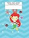 Mermaid Naia Primary Story Journal Composition Book (aqua): Handwriting Notebook for Kindergarten, 1st & 2nd grades, Mermaid Notebook for girls, ... With Drawing Space (8.5" x 11",110 pages).