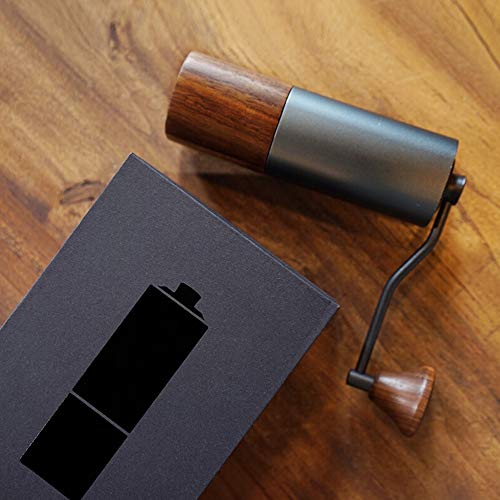 ZAGO Manuelle Kaffeemühle Dual-Bearing Positionierung Uniform Pulverausstoss Tragbarer Kaffeemühle Handbuch… – Bild 4