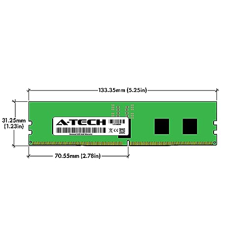 Image of A-Tech 128GB Kit (8x16GB) DDR5 5600MHz PC5-44800 ECC RDIMM 1Rx8 (EC8 10x4) Single Rank 1.1V ECC Registered DIMM 288-Pin Server RAM Memory Upgrade Modules (A-Tech Enterprise Series)