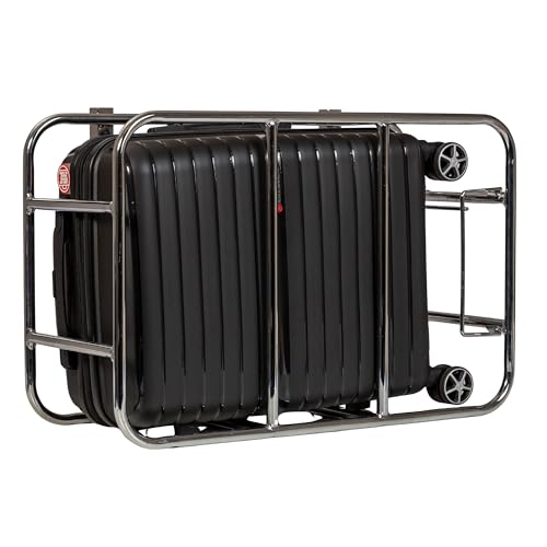 Air Canada Union Premium Collection 21-Inch Hardside Rolling Carry-On Luggage with Spinner Wheels, Travel Suitcase Set: Carry On Bag & 2 Packing Cubes (Black) image 3