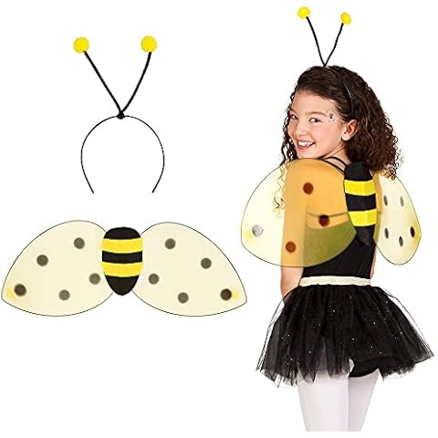 Boland 52852 - Set abeja, diadema y alas amarillo-negro Cover