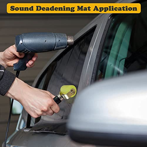 Rubberen Naadrol Geluiddempende Rol Deadener-Toepassing Geluiddempend Rollend Wiel Geluiddichte Rol For Car Sound Deadening,Convenient And Effective,Wear-Resistant And High-Temperature Resistant - Afbeelding 3