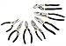 HURRICANE 7-Piece Pliers Set - 8 Inch Groove Joint, Slip Joint, 7 Inch Linesman, 6 Inch Diagonal, Long Nose, Mini Long Nose for DIY & Home Use