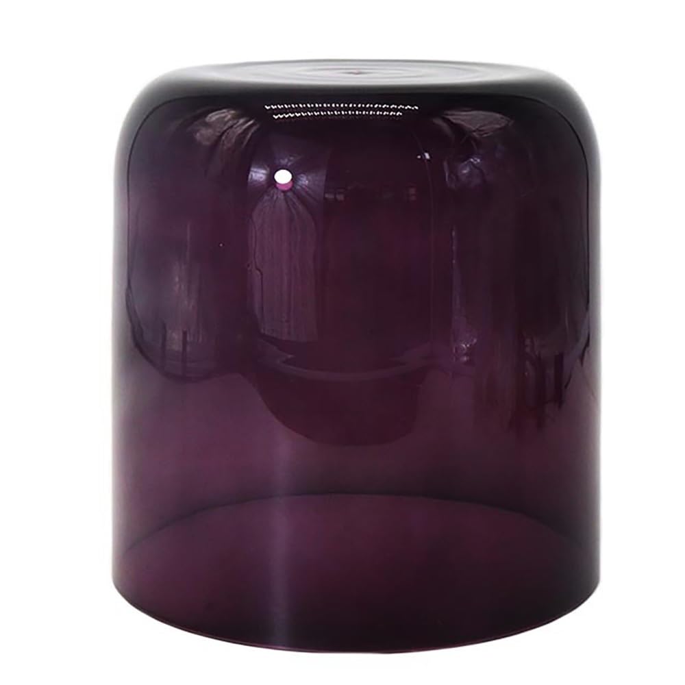 Campana tibetana in Cristallo Purple Alchemist, Campana tibetana al Quarzo, Oggetti di Scena per la Meditazione, alleviare l'ansia da Fatica, per Principianti e Professionisti (Colore: 7 pol