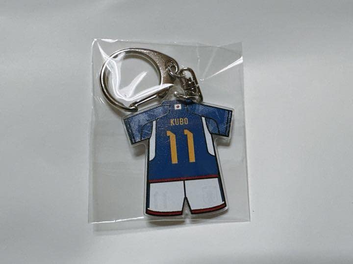 久保建英 アクリルチャーム】久保建英 SAMURAI BLUE つながるアクリル