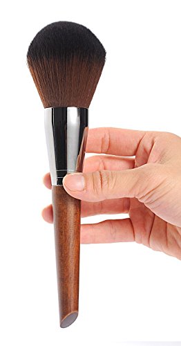 CLOTHOBEAUTY Premium Synthetic Makeup Brush Kit, Incredible Soft, Extra Large Powder Blush Bronzer Brush - Image 5