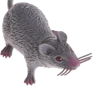 Amazon.com: Galepromot Gray Lifelike Fake Mouse Realistic Mice, Spooky ...