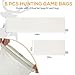 Anmboor Elk Game Bags Hunting, 5 Pack Heavy Duty Quarter Bag for Meat-4 Pack 12