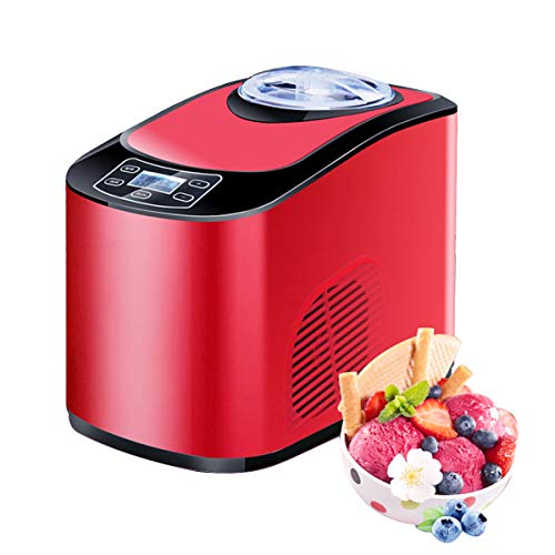 Speiseeisbereiter LJ, Gelato Sorbet Tiefkühljoghurt, Eiscreme Maschine, Maschine Abnehmbarer Mixing Paddle, Kompakt…