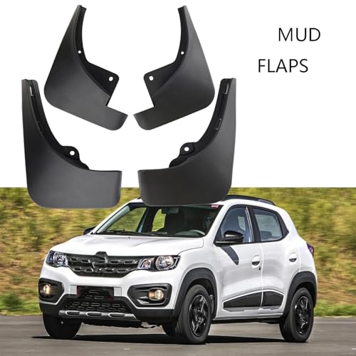 Garde-Boue Robustes pour Renault Kwid ETech et Dacia Spring : Finition Haute Résistance - 2