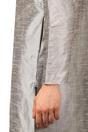 Image of Royal Kurta Men's Cotton Silk Dhoti Kurta (White)
