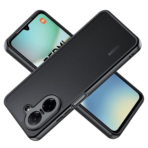 Suttkue for Redmi A5 4G Version 171 Case,high qualit,PC Material，Scratch Resistant,Anti-Skid-Black