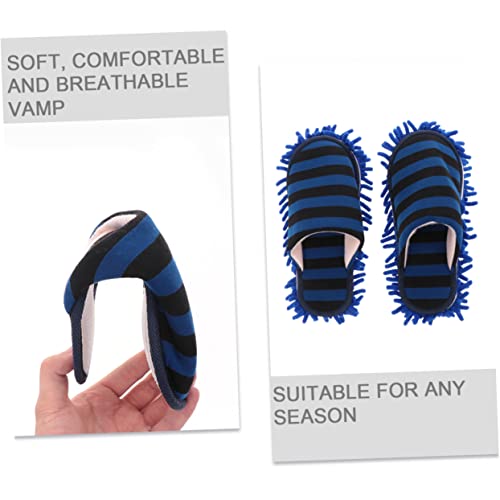 Healvian 1 Pair Cartoon Socks Washable Slippers For Women Ladies Slippers Hair Cleaner Slippers Mopping Shoes Reusable Floor Dust Slipper Clean Slippers Dust Cleaning Slipper Sandals House #TOP1