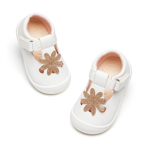 Image of PHIRAMIN Toddler Girl Mary Jane Dress Shoes-Little Girl School Uniform Shoes for Wedding Party