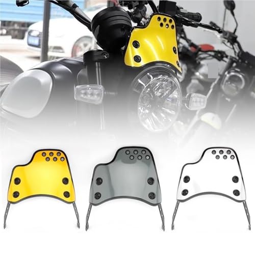 Déflecteur de vent moto Scrambler idéal pour vos sorties de week-end - 2