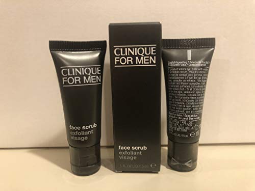 Clinique Skin Supplies for Men Face Scrub Exfoliant Visage All Skin Types 0.5oz/15ml3