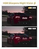 GKU 4K+2.5K Dash Cam Front and Rear, 5Ghz Wi-Fi & GPS, HDR, Dual Car Camera with 1.47” IPS Screen, Dashcam with 64GB SD Card, Starlight Night Vision, 24H Parking Mode, G-Sensor,Max 512GB - Image 4