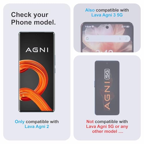 Image of Skyddshield TPU hydrogel Edge to Edge Screen Protector Guard For Lava Agni 2 (6.78 Inch) With Installation Kit | Fingerprint Compatible | Edge to Edge Coverage