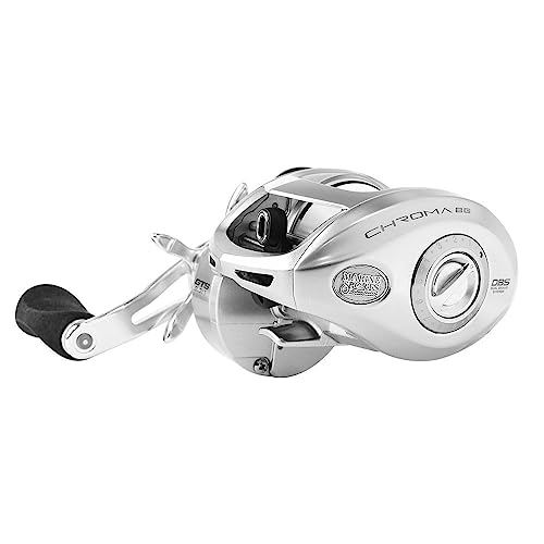 CARRETILHA DE PESCA MARINE SPORTS CHROMA BG - 11 ROLAMENTOS - DRAG:7.7KG - REC.:8.3:1 - EM ALUMINIO