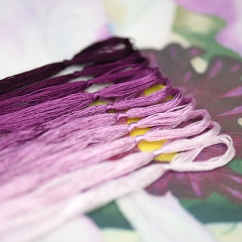 Image of Mulberry Silk Floss Embroidery Thread Floss-Cross Stitch Threads China Silk Woven Jewelry Threads DIY Sewing Kits (101)