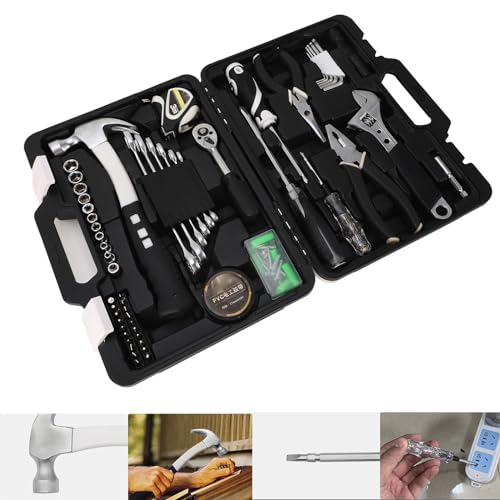 Kit de herramientas manuales con llaves y accesorios miniatura 6